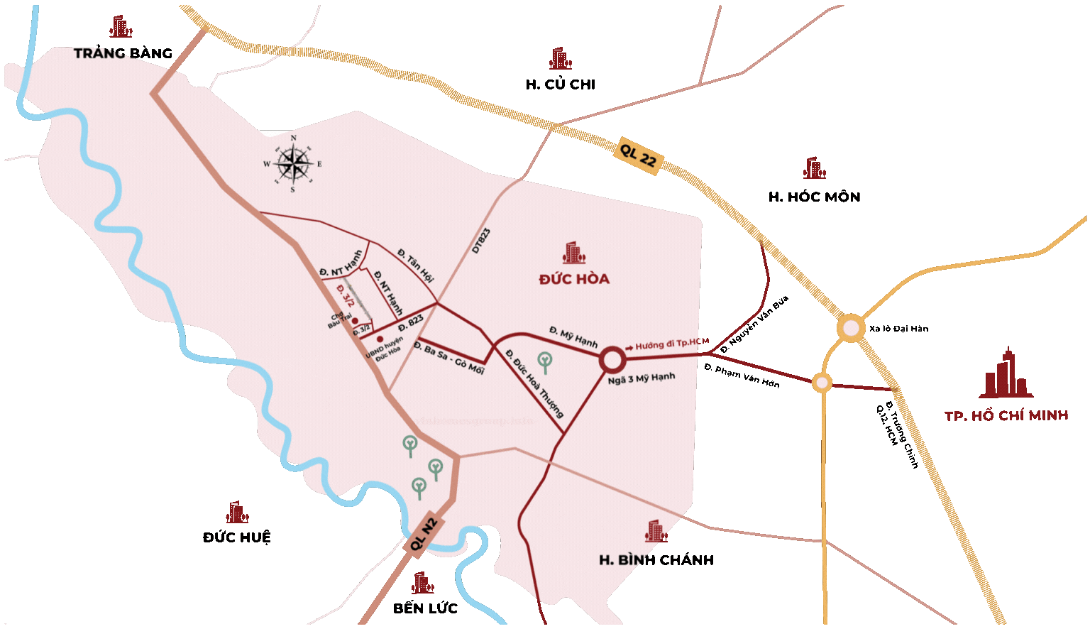 Vị trí Vinhomes Urban Lake